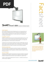 Download SMART Board 600i Fact sheet  by My Smart Spaces SN6631696 doc pdf