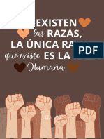 Brown and Orange Simple Modern International Day For The Elimination of The Racial Discrimination Poster
