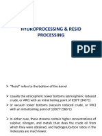 Hydroprocessing and Residue