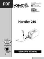 Download Hobart Handler 210 Manual by Don Paauw SN66317052 doc pdf