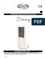 Manuale Uso Condizionatore ArgoClima SLIMMY