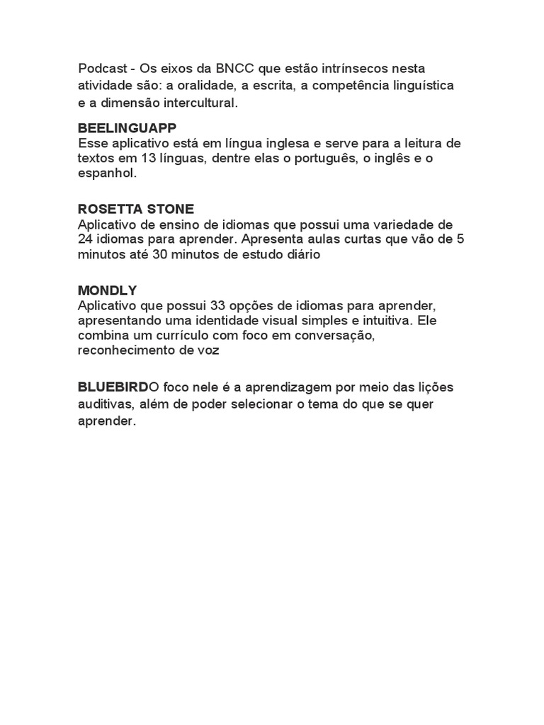 AVAMEC | PDF | Artes Linguísticas e Disciplina