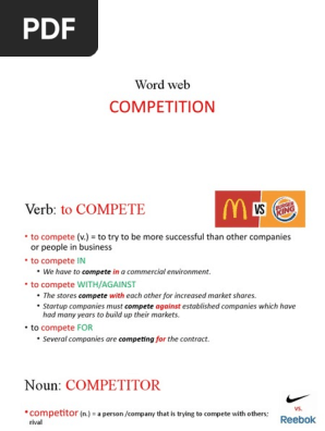 Unit 7 - WORD WEB - COMPETITION