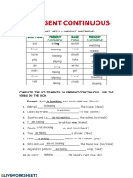 Present Continuous 2 - 10 - 04 - 2023