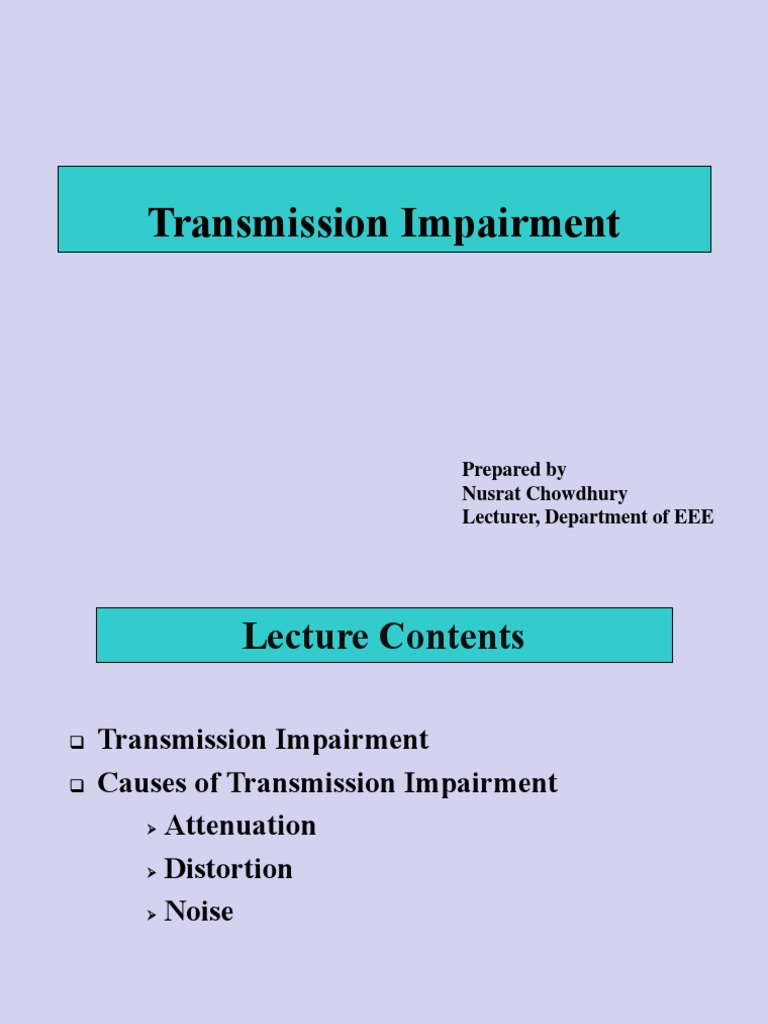 slide-on-transmission-impairment-pdf-signal-to-noise-ratio-decibel