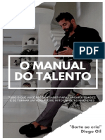 O Manual Do Talento - Diego Gil