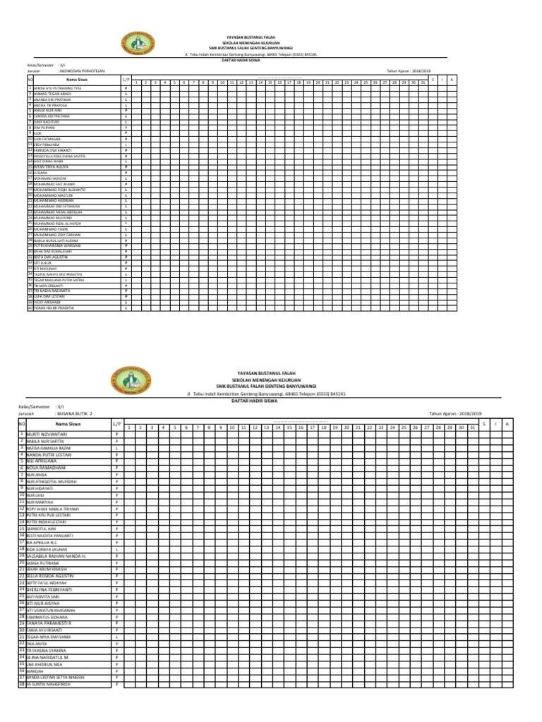 Absensi x ak 1 valid pdf