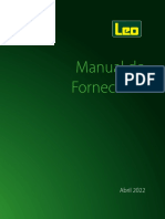 Leo Madeiras - Manual Do Fornecedor