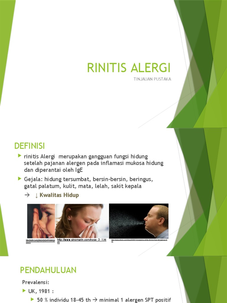 Rinitis Alergi | PDF