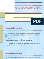 Colocação Pronominal 1