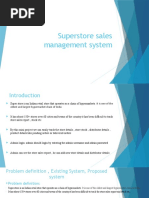 Superstore Sales Management System