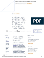 Ladder Logic Symbols - PLC Programming in RSLogix 5000 Studio Allen Bradley