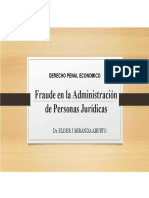 Fraude en La Administración de Personas Juridicas