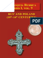 Rus and Poland 10th 14th Centuries Publi