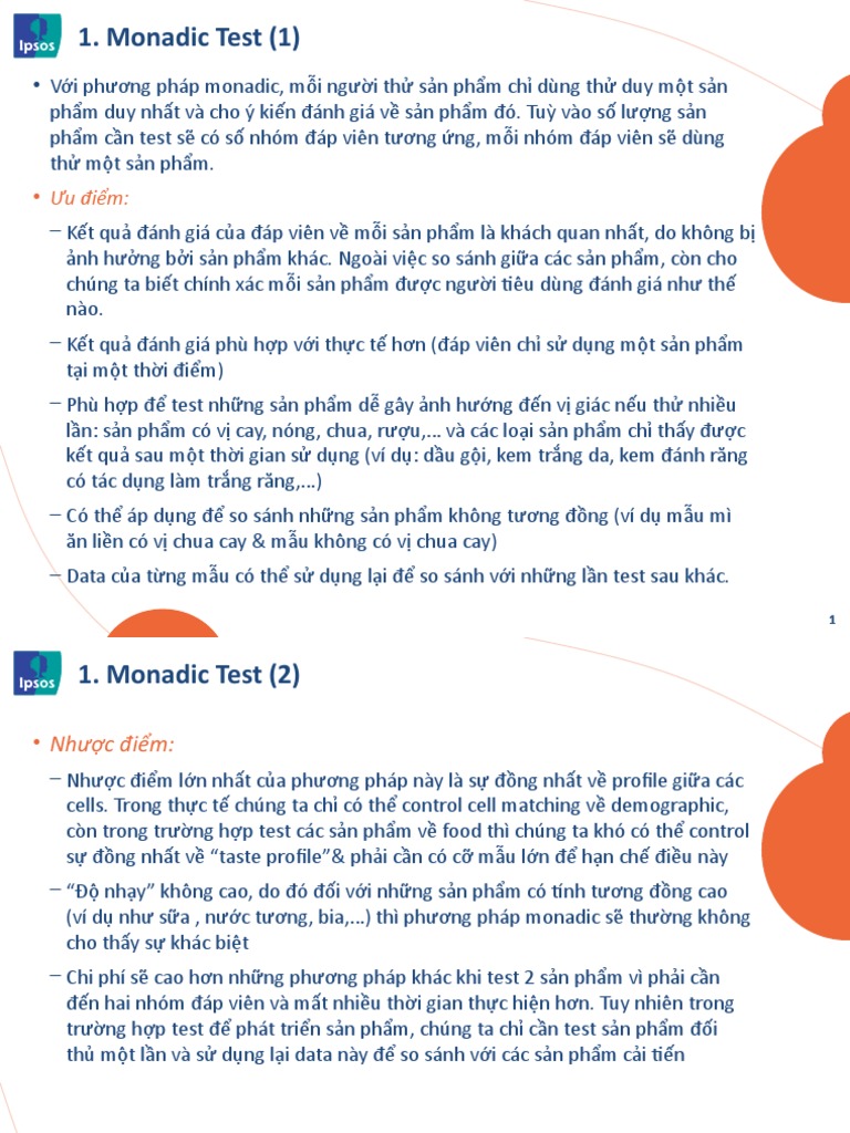 So Sanh Giua Cac Phuong Phap Test | PDF