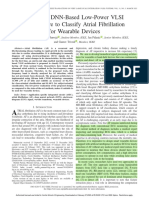Design of DNN-Based Low-Power VLSI Architecture To Classify Atrial Fibrillation For Wearable Devices