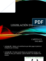 Legislación Industrial Salario