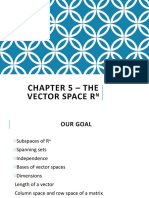LA - 5. Vector Space RN