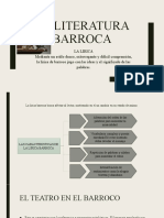 La Literatura Barroca