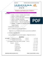 JR&SR English Term-1 Syllabus&pattern-Ap&ts