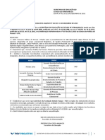 Edital Educação Profissional