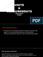 Units and Measurements Offline