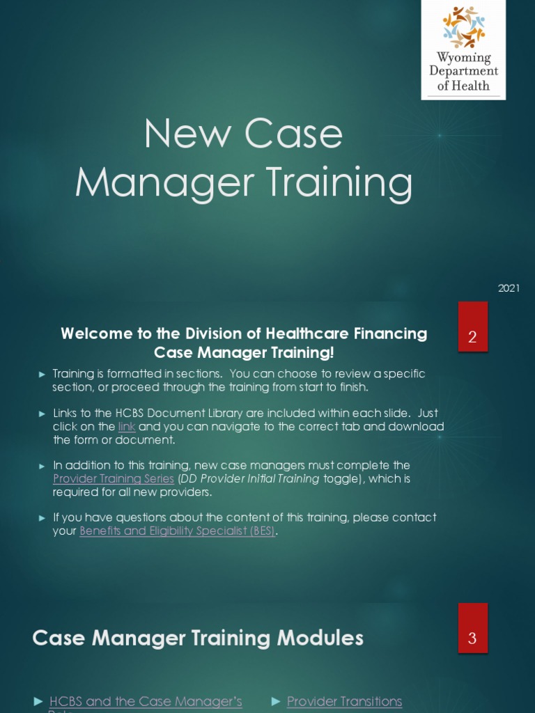3.1 Case Management | PDF