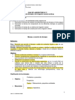 Drenajes e Irrigación Vesical