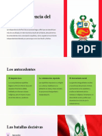 La Independencia Del Perú