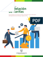 Manual de Modelación de Tarifas