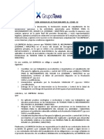 Copia de Declaracion juradaTAWA Proveedores COVID-19 - SODIMAC MAESTRO (2) AGOSTO