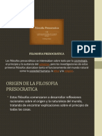 Filosofia Presocratica