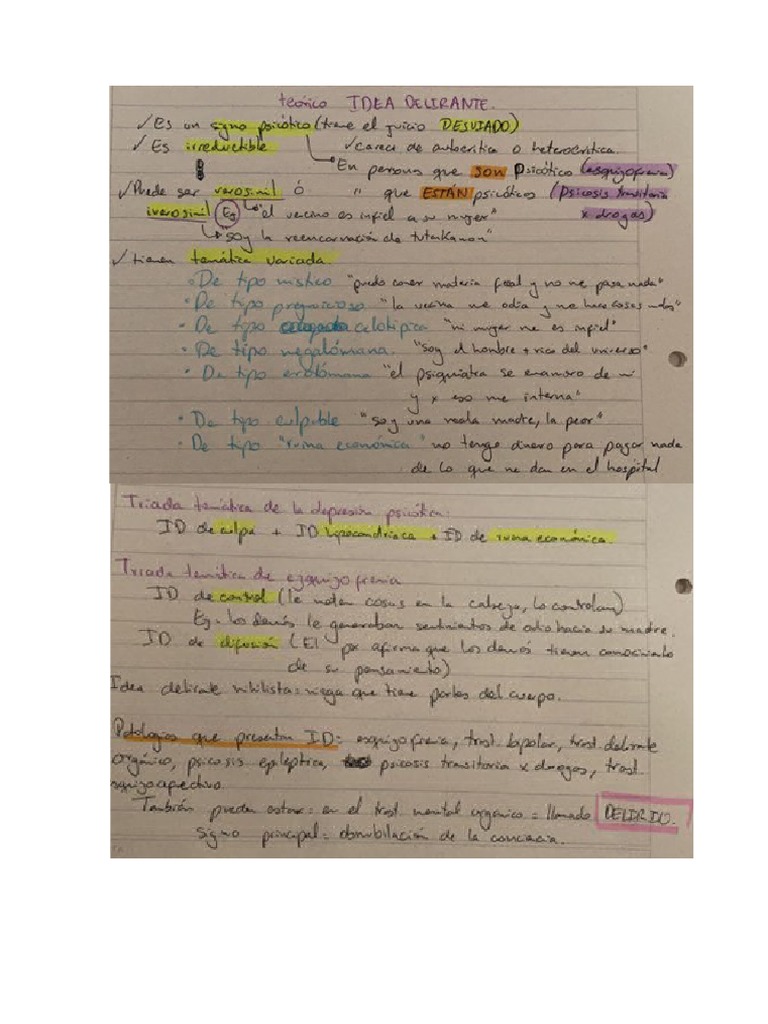 Ideas Delirantes PDF