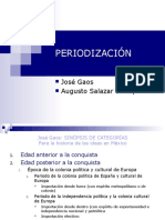 Arpini, Periodización