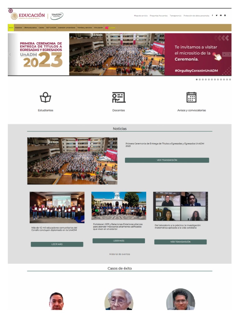 Unadmexico Mx Portal