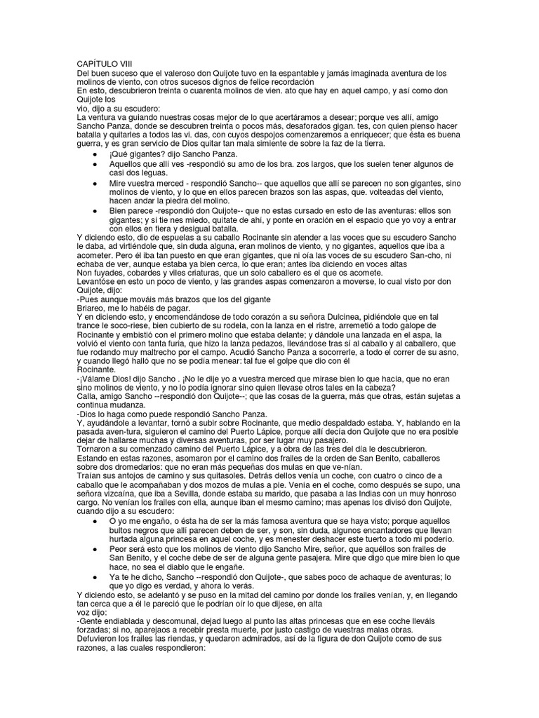 Don Quijote Pdf Don Quijote