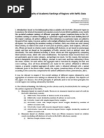 Download On the Optimality of Academic Rankings of Regions with RePEc Data by Sudhanshu K Mishra SN6632205 doc pdf