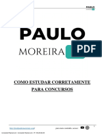 Como Estudar Corretamente para Concursos - Plano de Estudos