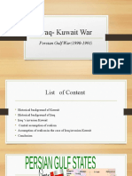 Iraq Kuwaite War 1