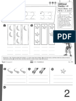 005 (Worksheet) Read, Make, and Write 1, 2, and 3