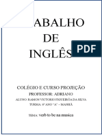 Trabalho de Inglês