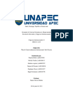 Entrega Plan de Comercializacion - Miel Rincon