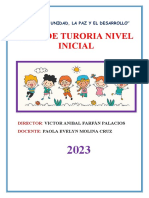 Plan Tutoria Inicial 2023-Paola Molina