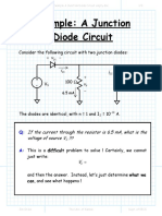 Example A Junction Diode Circuit