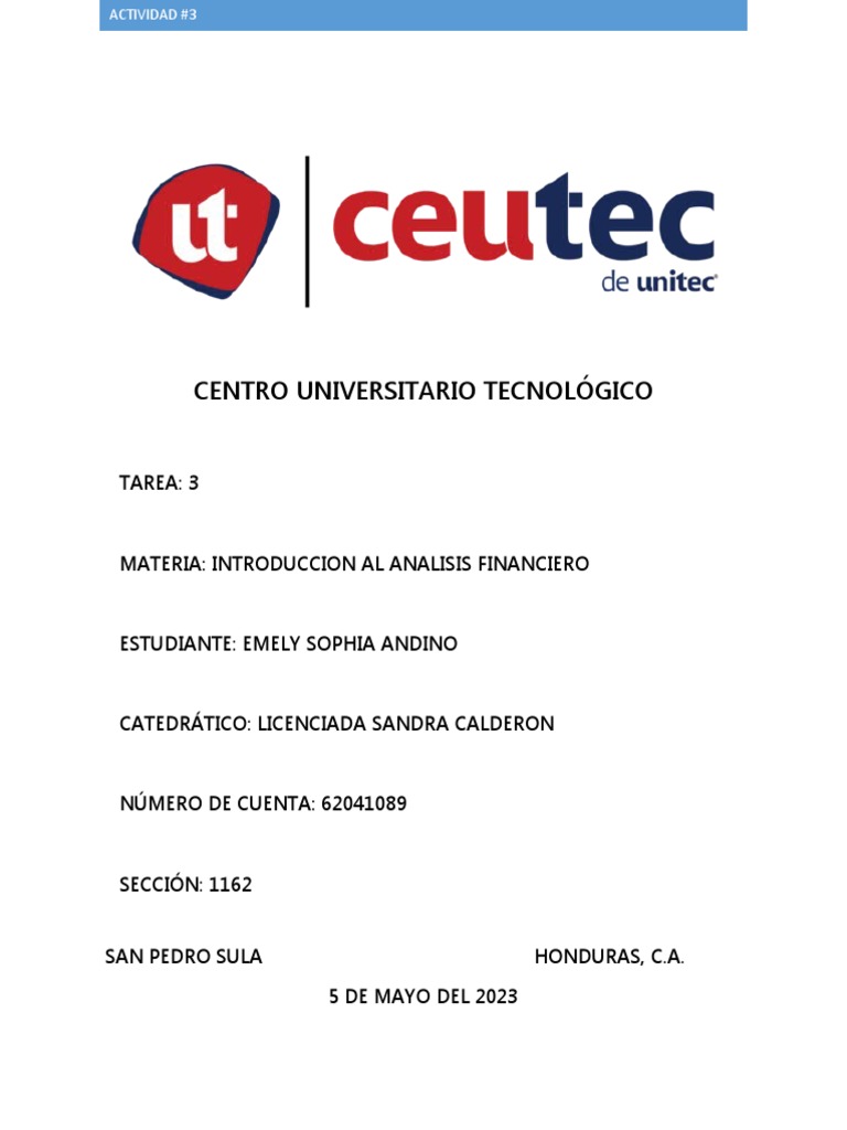 Actividad #3 | PDF | Crecimiento personal y profesional | Negocios