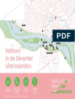 Kaart Natuurpark Deventer IJsseloevers