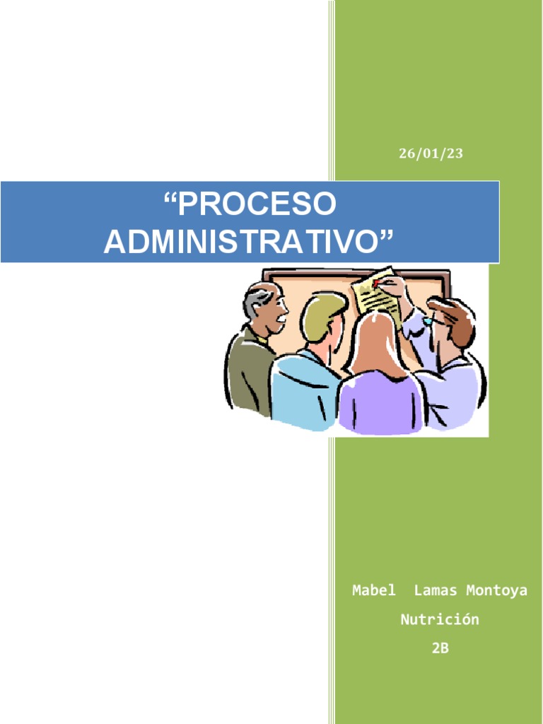 Proceso Administrativo | PDF | Crecimiento personal y profesional ...