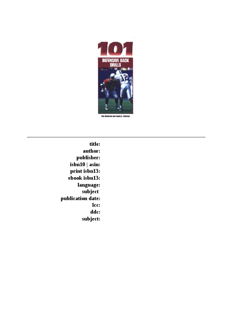 101 Defensive Back Drills (PDFDrive) | PDF | Sports
