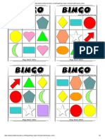 Bingo Shapes