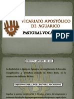 150518-Exposicion Pastoral Vocacional Aguarico 2014-2015